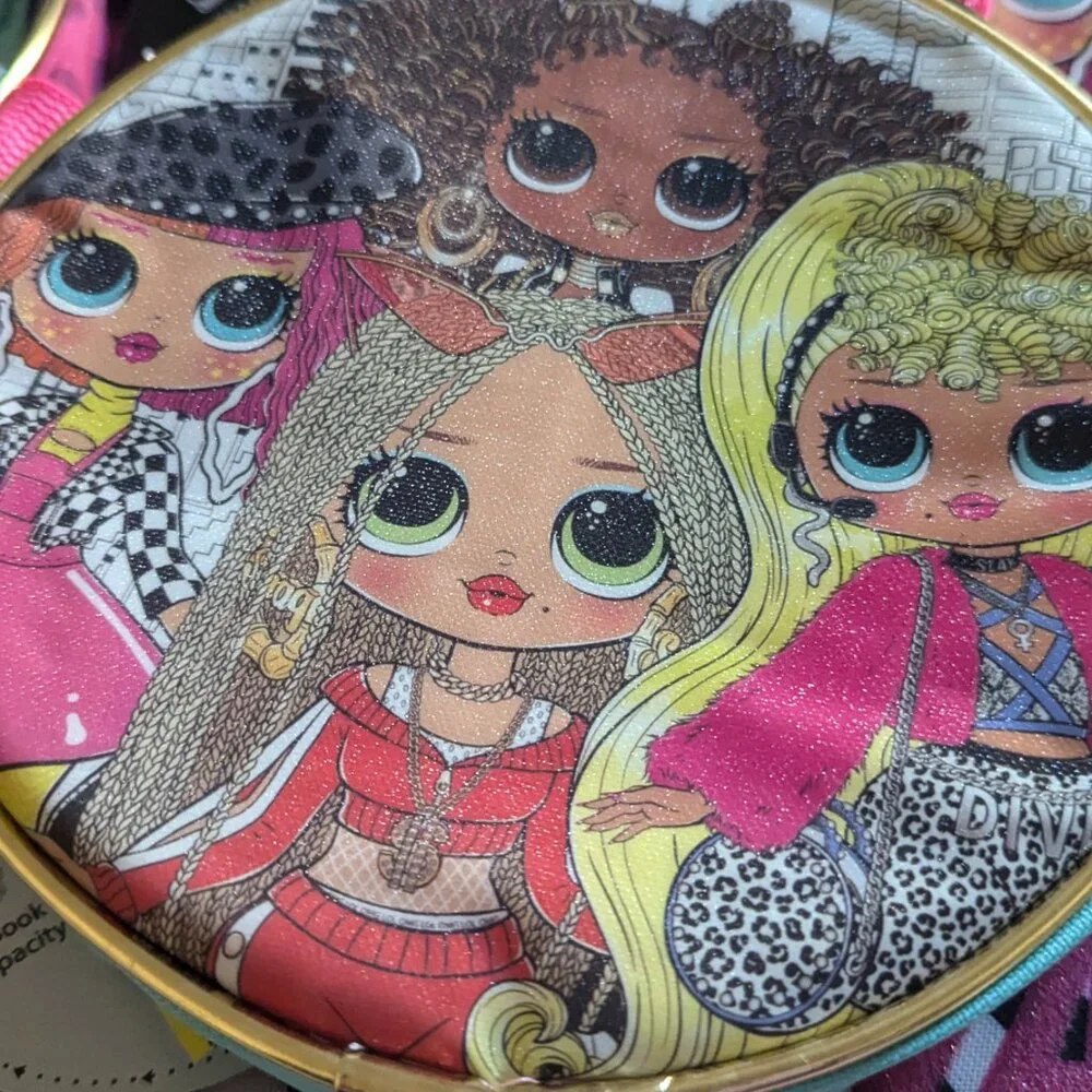 NWT LOL Surprise! Slay the Runway 5p Backpack Set Fashion L.O.L. Dolls Xmas Gift